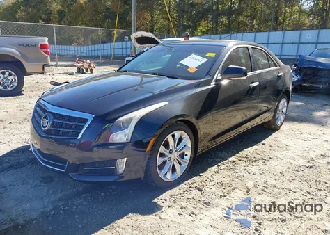 2014 Cadillac Ats Performance из США, поврежденный, VIN 1G6AC5SX7E0121816